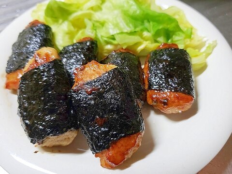 鶏のもちもち磯辺焼き